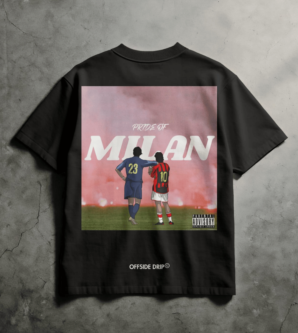 Football Graphic Tees | Pride of Milan Tees | Offside Drip