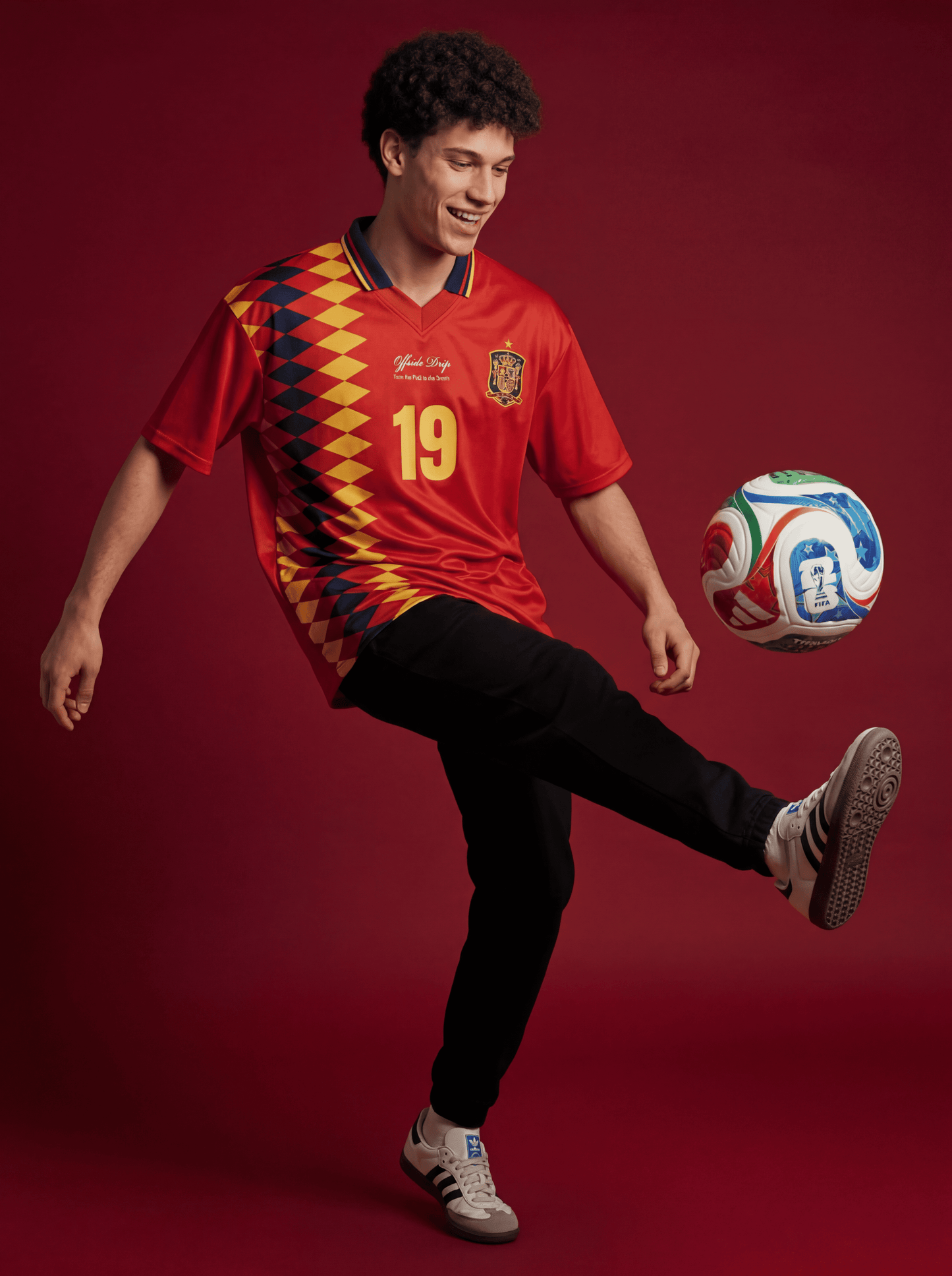 Maillot La Roja (Coupe Oversize)