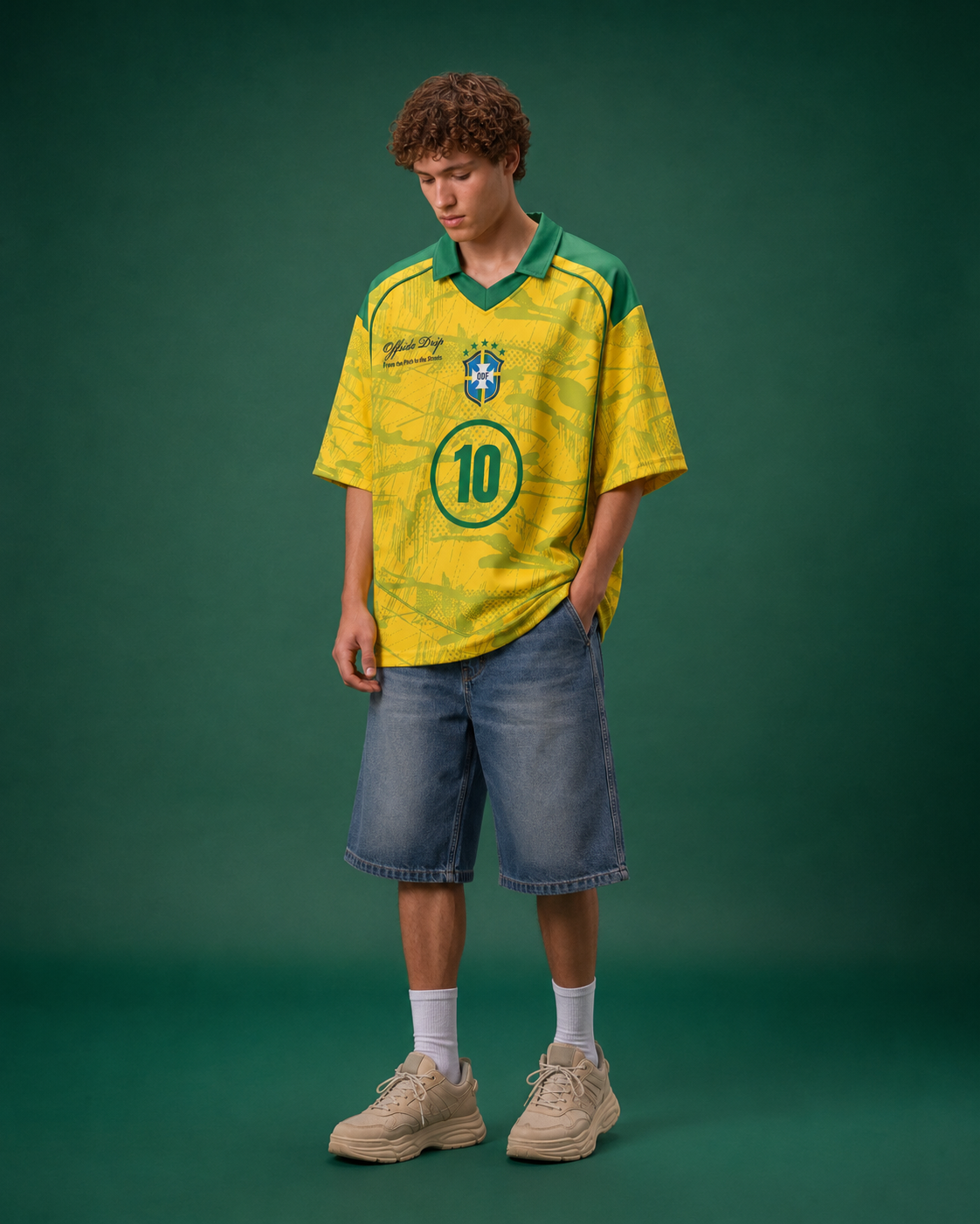 Maillot Séleção (Coupe Oversize)