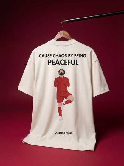 The Egyptian King - "Cause Chaos By Being Peaceful" (Oversized & Boxy)