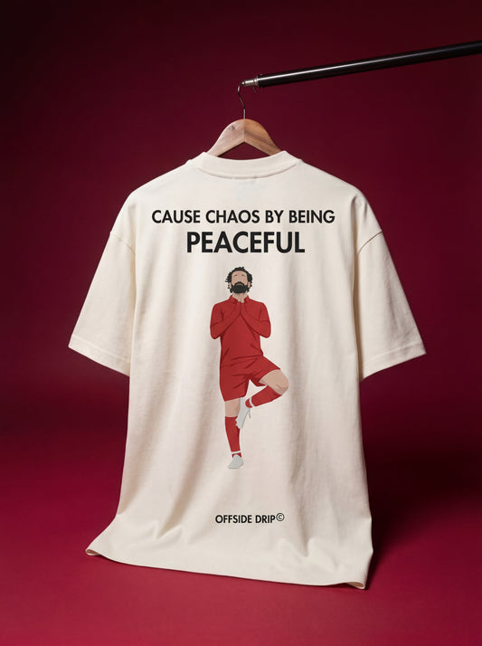 The Egyptian King - "Cause Chaos By Being Peaceful" (Oversized & Boxy)