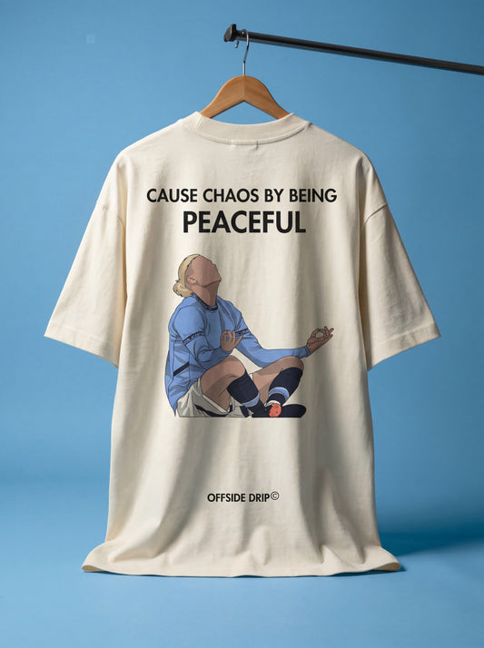 The Viking - "Cause Chaos By Being Peaceful" (Oversized & Boxy)